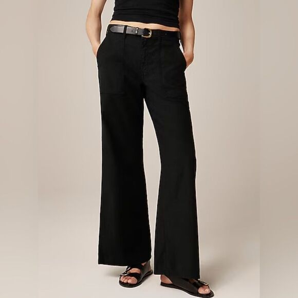 J.Crew Camp-pocket wide-leg pant NWT Size 29